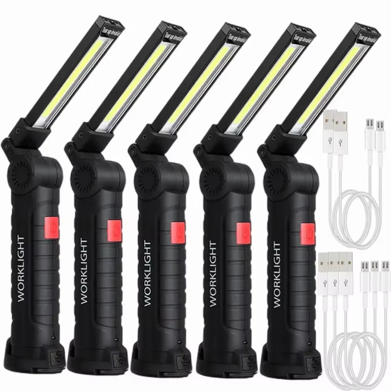 Outdoor Lighting Rechargeable - Przenośna latarka LED COB Ładowana przez