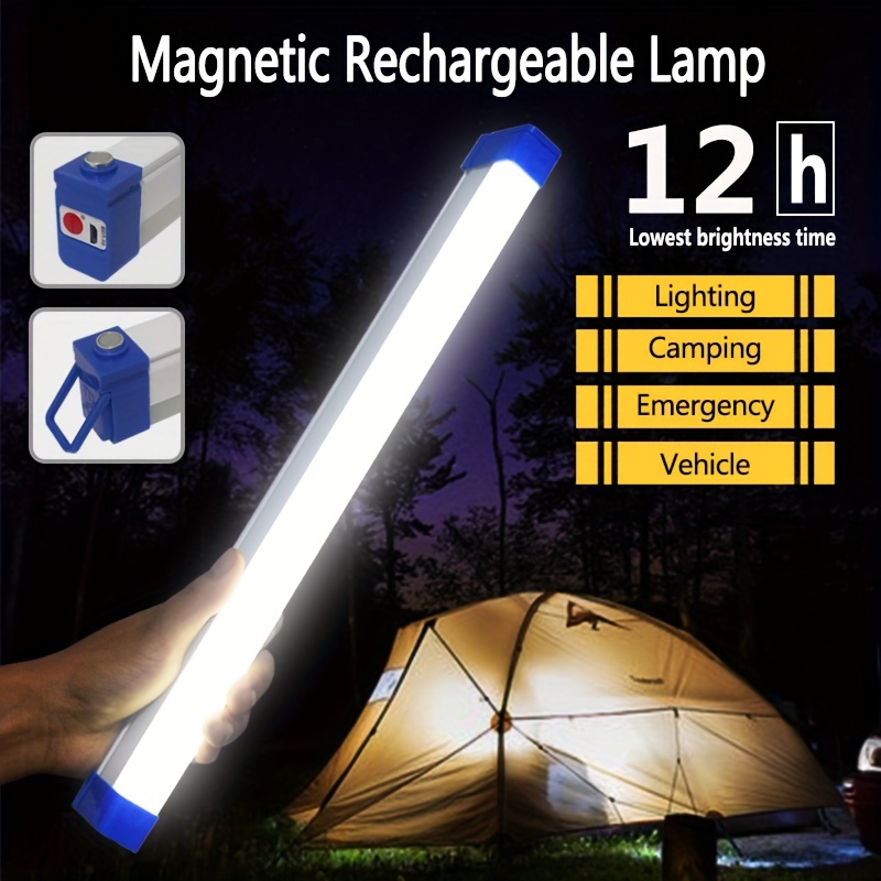 Outdoor Lighting B&Q - Super Jasna Latarka LED Ładowana przez