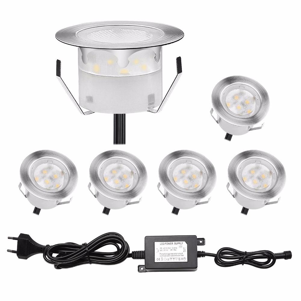 Outdoor Lighting Kits Low Voltage - QACA 6 sztuk LED-owych lamp do