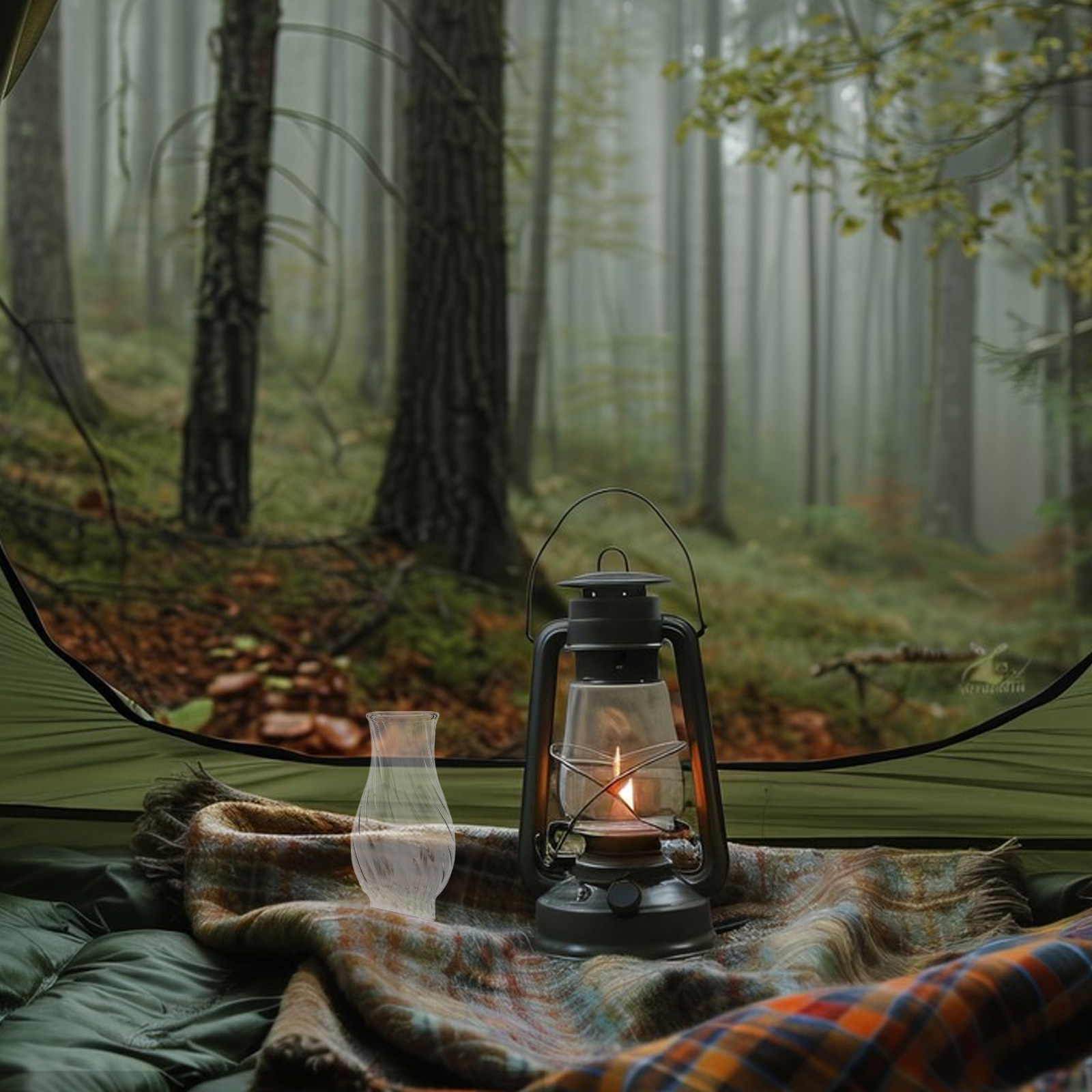 Outdoor Lighting Glass Replacement - Klosz do lampy kempingowej na zewnątrz,
