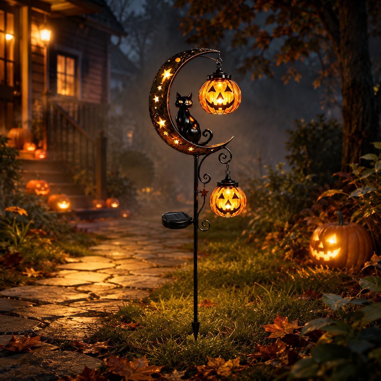 Outdoor Lighting Halloween - Solarna lampka ogrodowa na Halloween z