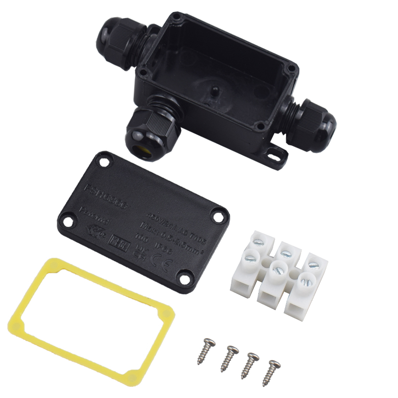 Outdoor Lighting Wire Connectors - Zewnętrzna, wodoodporna skrzynka przyłączeniowa IP66 na