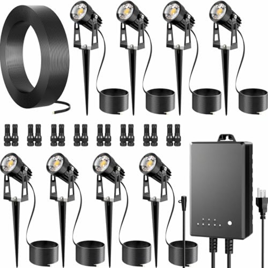 Outdoor Lighting Kits Low Voltage - Kompletny zestaw oświetlenia krajobrazowego LED niskonapięciowego