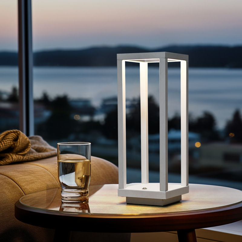 Outdoor Lighting Restaurant - Lampa biurkowa LED z dotykowym sterowaniem