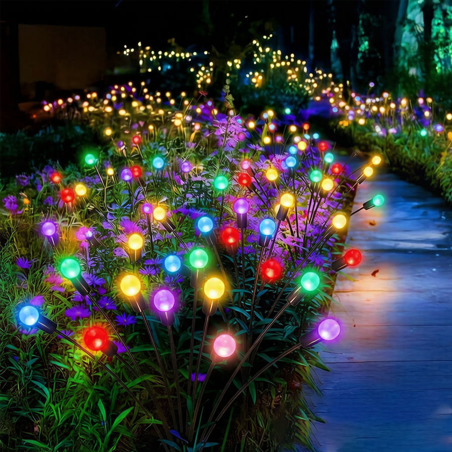 Landscape Spike Light - 10/6 LED Solarne Lampki Ogrodowe Świetliki