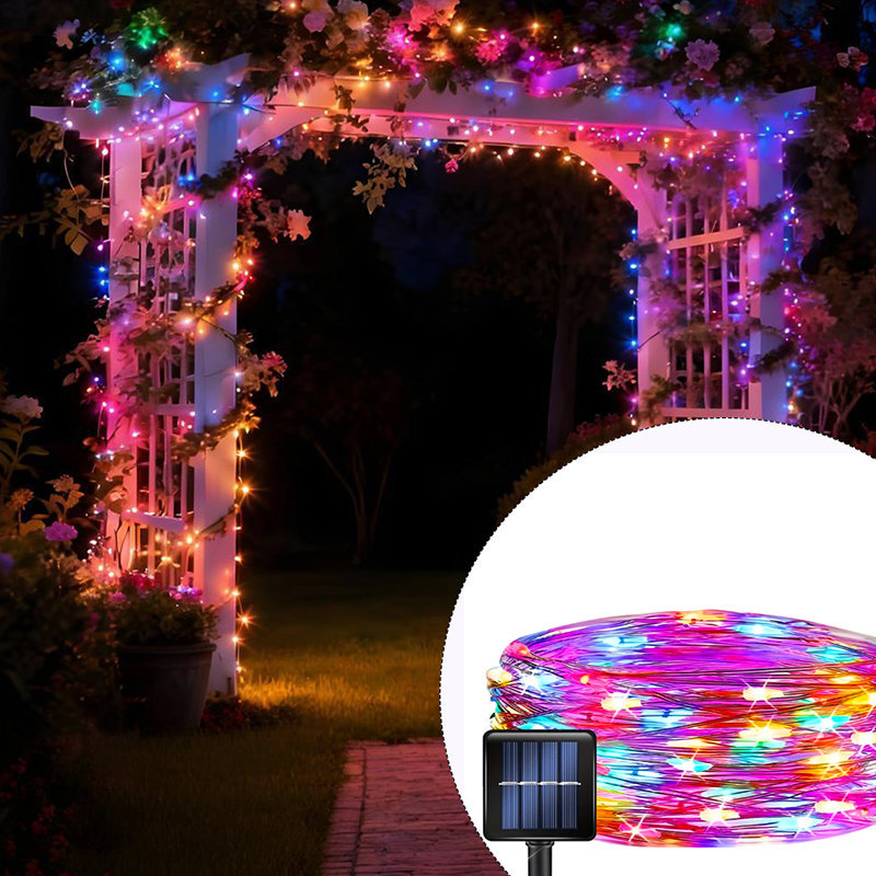 Landscape Spike Light - Solarne ogrodowe lampki LED, 8 trybów,