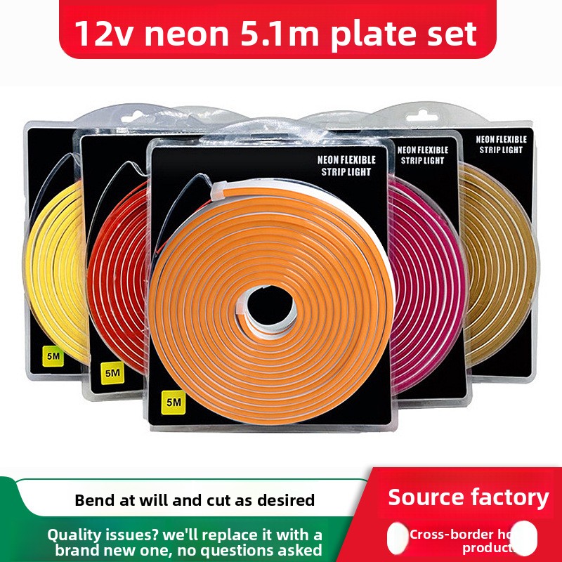 Outdoor Lighting Kits Low Voltage - Elastyczna taśma neonowa LED 12V niskonapięciowa