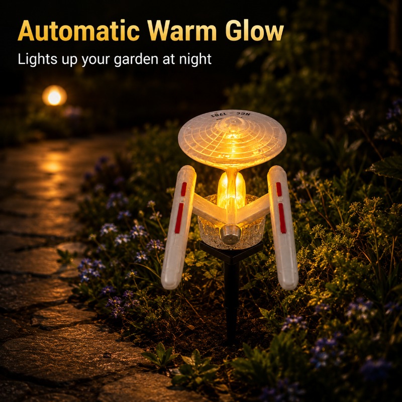 Lampa ogrodowa Star Trek USS E – Landscape Spike Light recenzja i cena