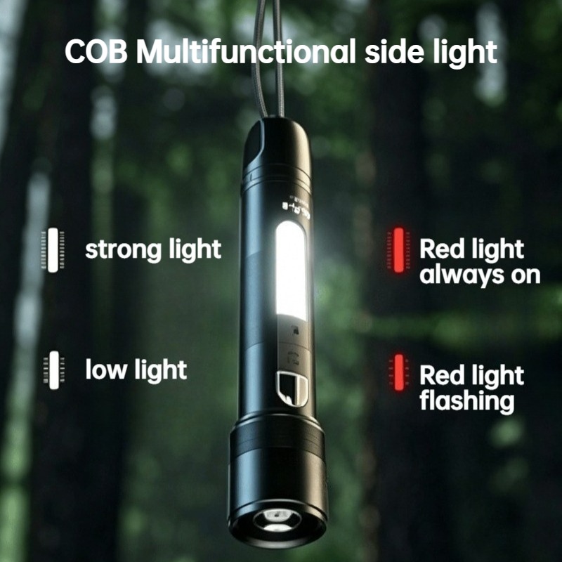 Wielofunkcyjna latarka LED z r – Outdoor Lighting Rechargeable recenzja i cena