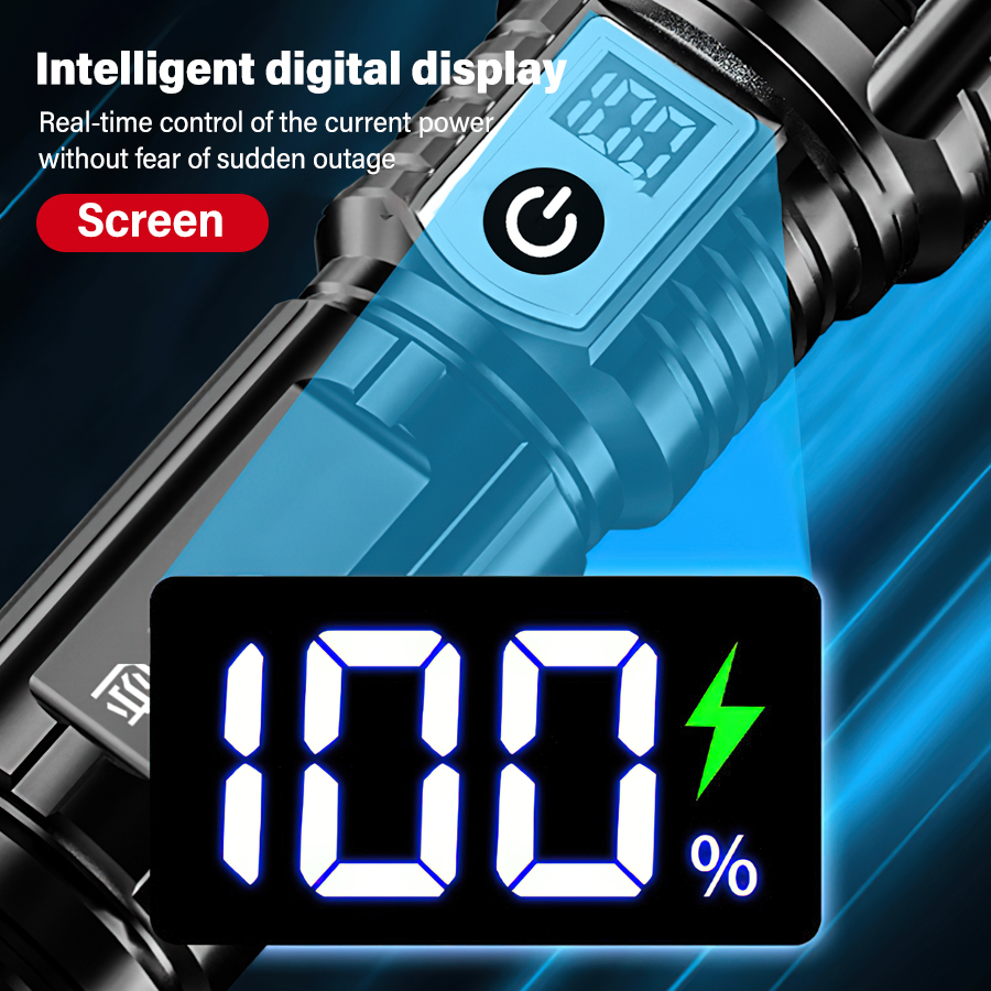 Latarka LED o dużej mocy 20000 – Outdoor Lighting Battery Powered recenzja i cena