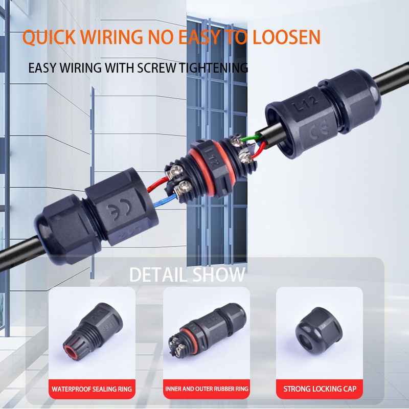 Wodoodporne złącze IP68 Kabel  – Outdoor Lighting Wire Connectors recenzja i cena