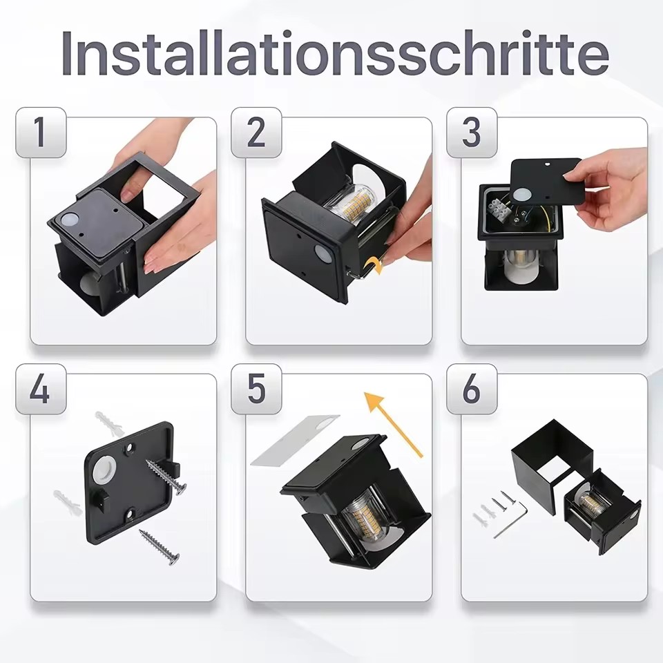 Nowoczesna lampa ścienna LED,  – Outdoor Lighting Glass Replacement recenzja i cena