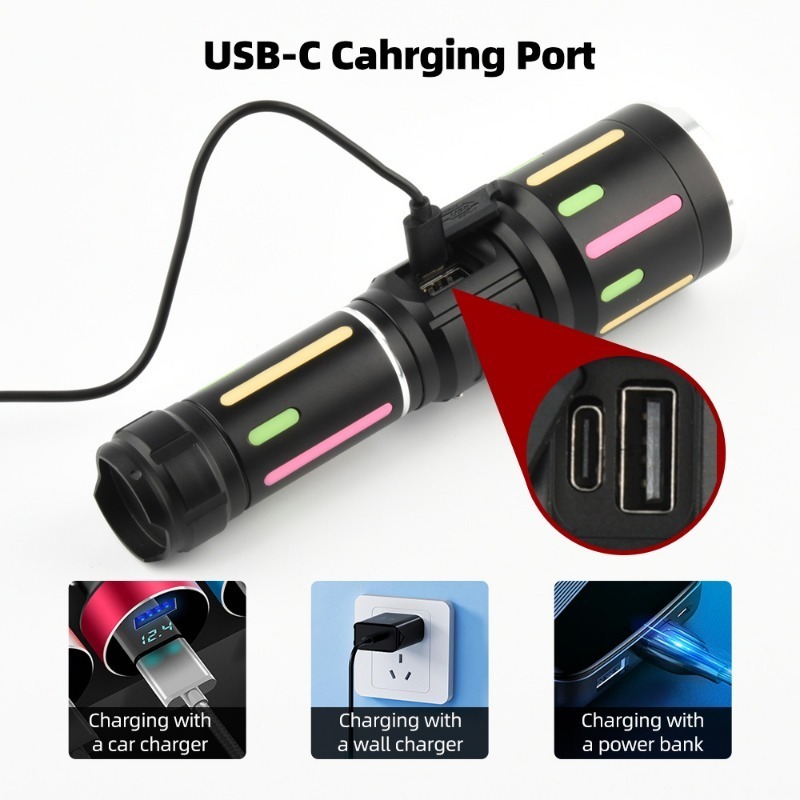 Wysokiej Mocy Biała Latarka Fl – Outdoor Lighting Rechargeable recenzja i cena