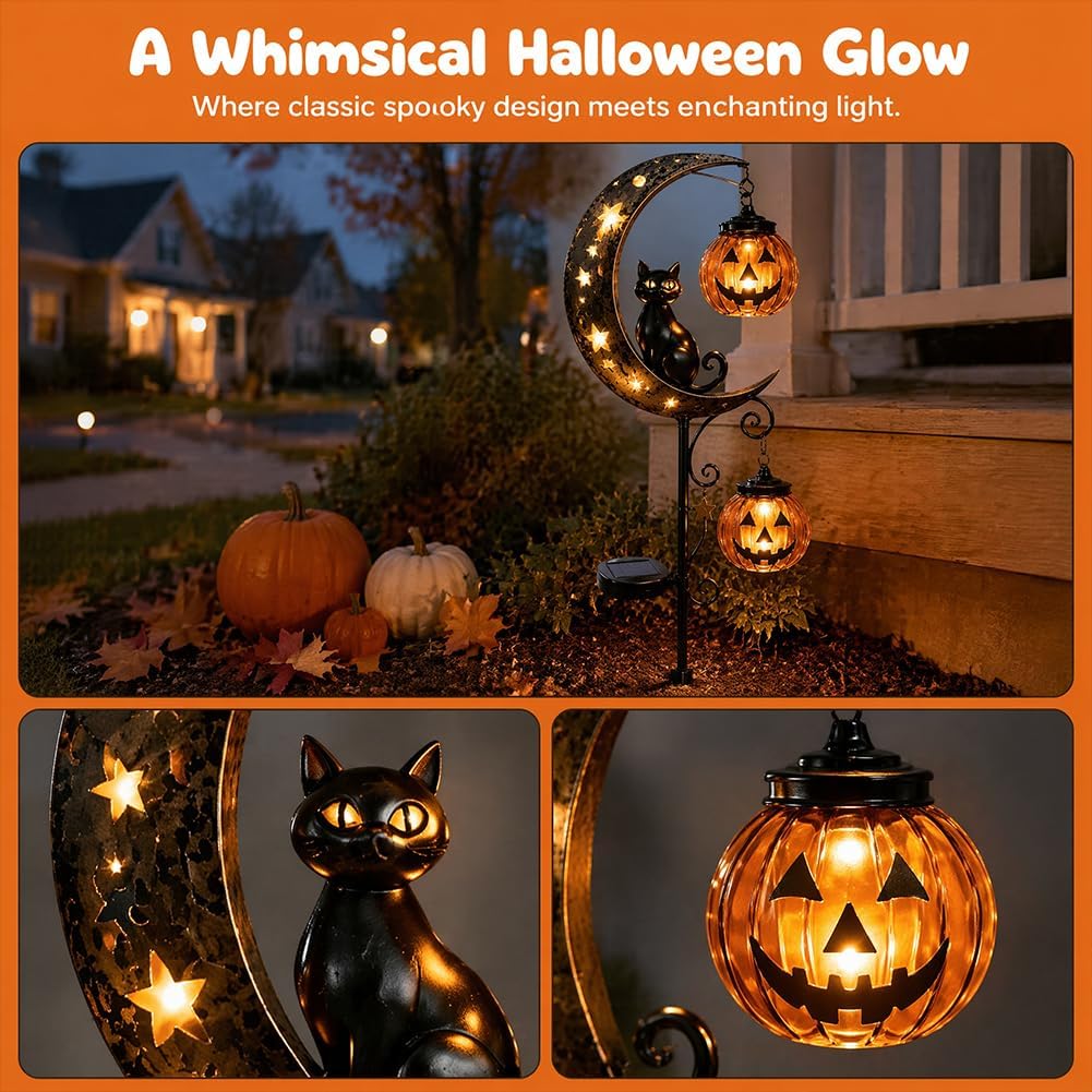 Solarna lampka ogrodowa na Hal – Outdoor Lighting Halloween recenzja i cena