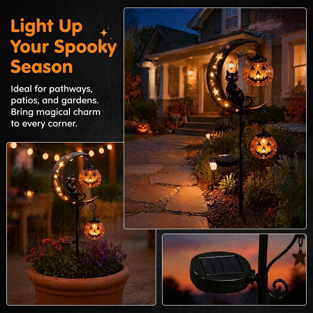 Solarna lampka ogrodowa na Hal – Outdoor Lighting Halloween recenzja i cena