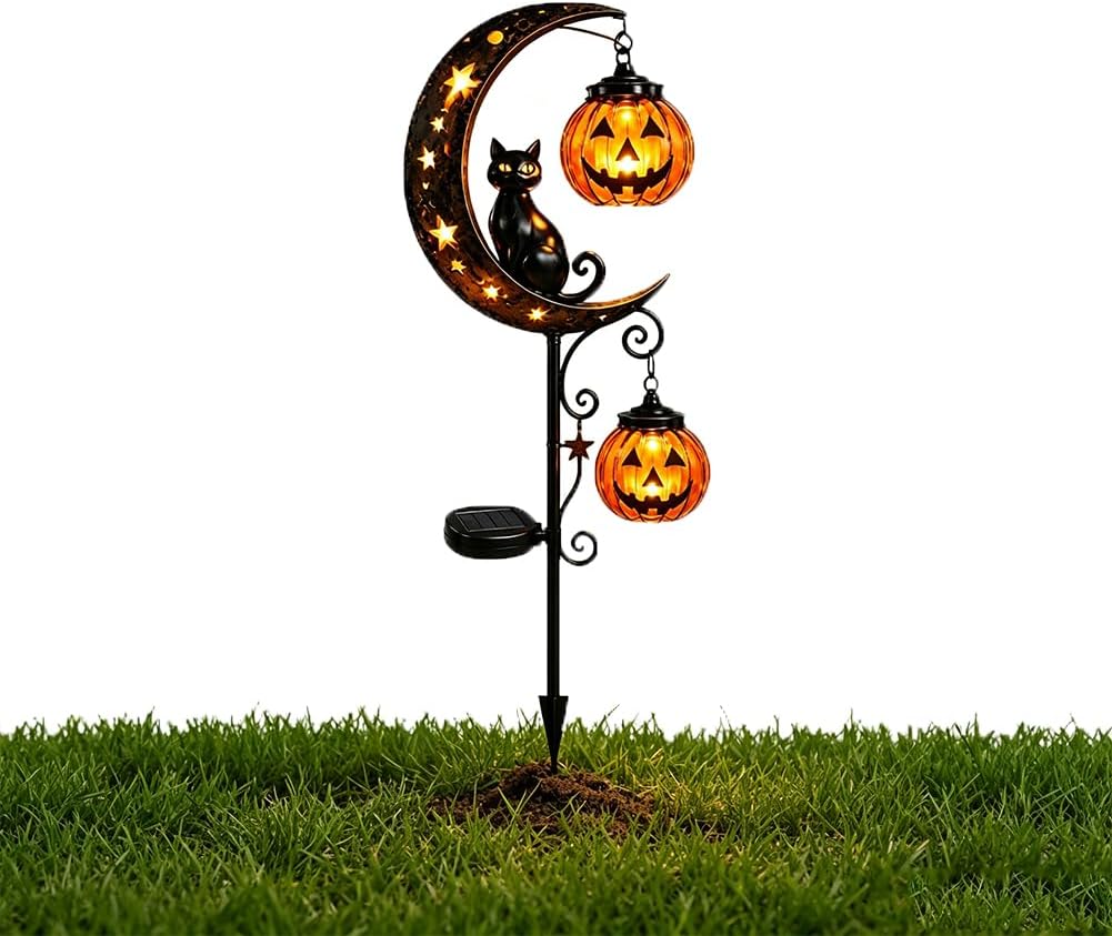 Solarna lampka ogrodowa na Hal – Outdoor Lighting Halloween recenzja i cena