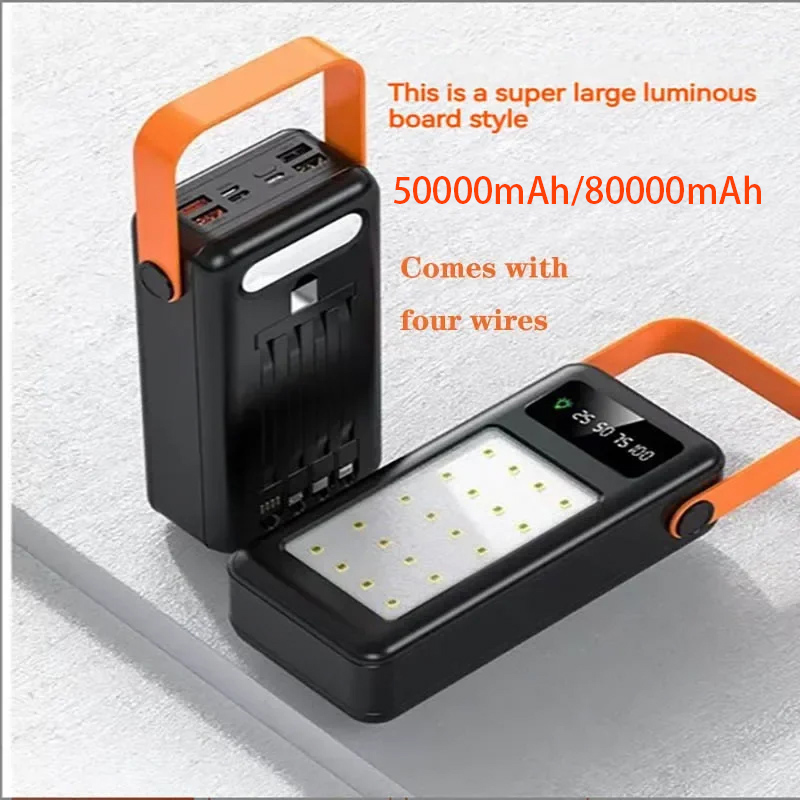 Powerbank przenośny 50000mAh 8 – Outdoor Lighting Battery Powered recenzja i cena