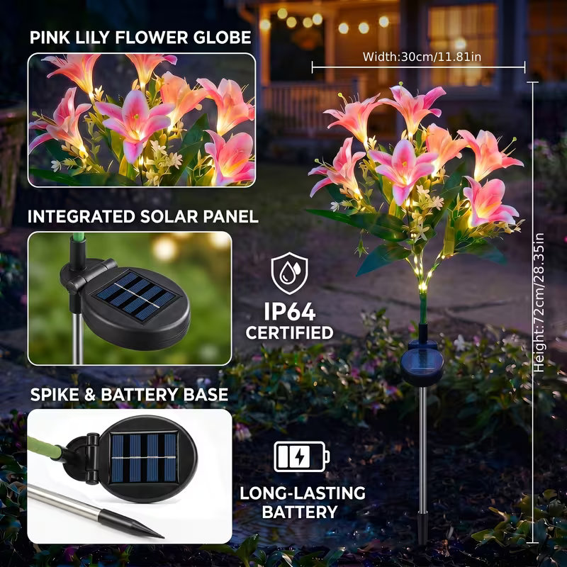 Solarne lampki trawnikowe w ks – Landscape Spike Light recenzja i cena