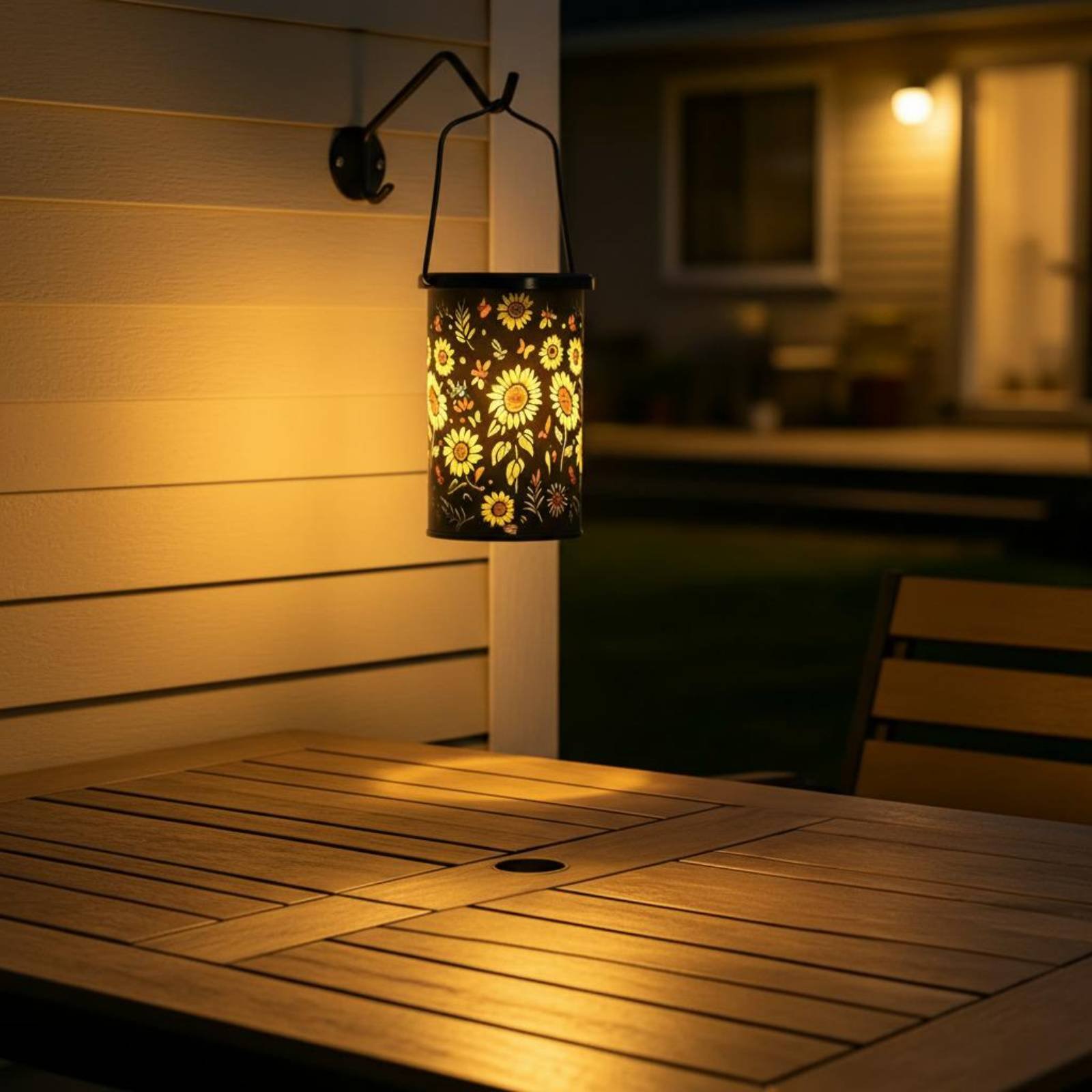 Lampion kwiatowy w stylu vinta – Outdoor Lighting Battery Powered recenzja i cena