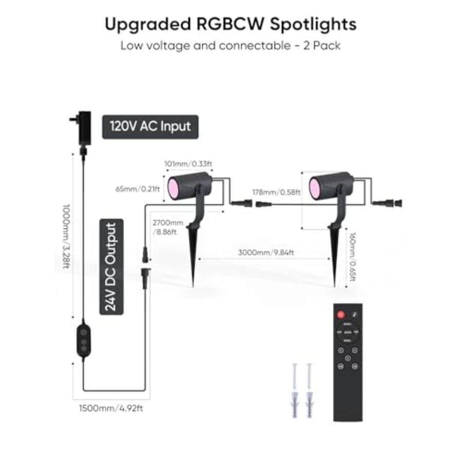 Zewnętrzna lampa punktowa 00lm – Outdoor Lighting Kits Low Voltage recenzja i cena