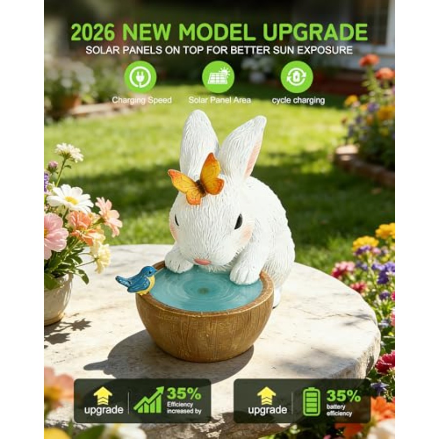 Solarna Statuetka Królika do O – Outdoor Lighting For Home recenzja i cena