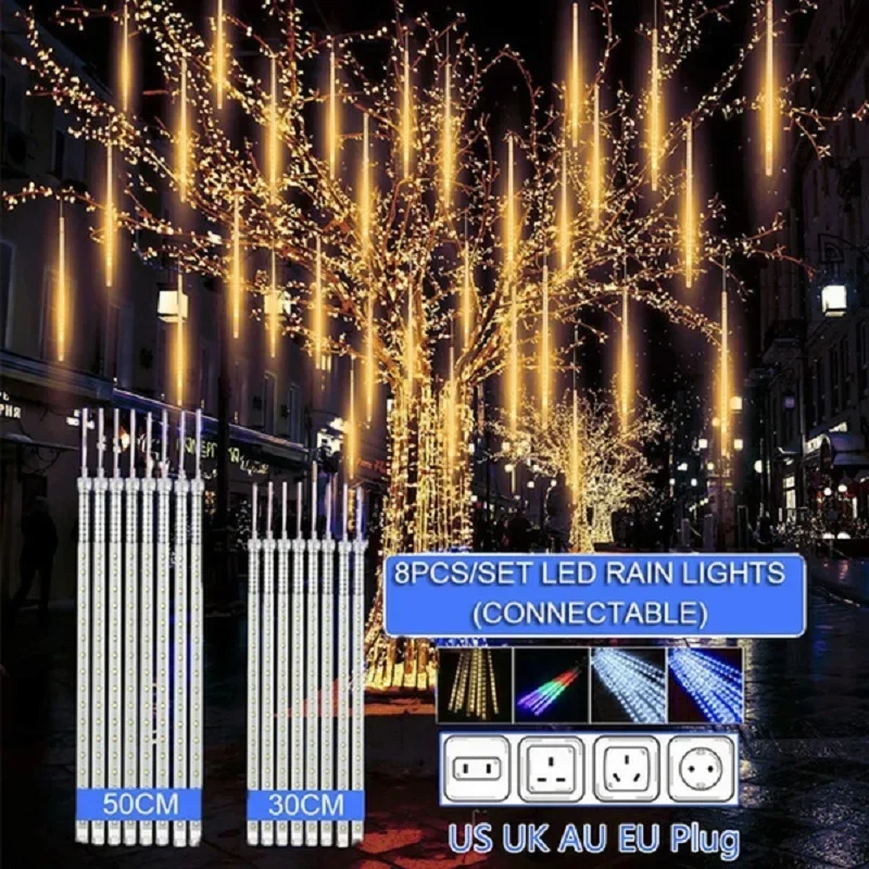 30cm /50cm Wodoodporny deszcz  – Outdoor Lighting Uk recenzja i cena