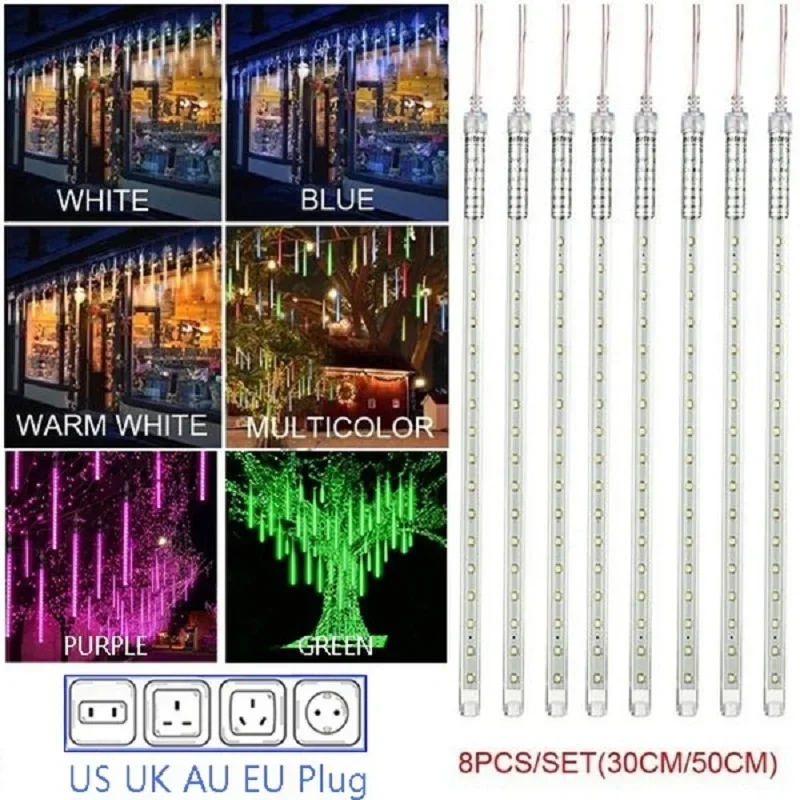 30cm /50cm Wodoodporny deszcz  – Outdoor Lighting Uk recenzja i cena