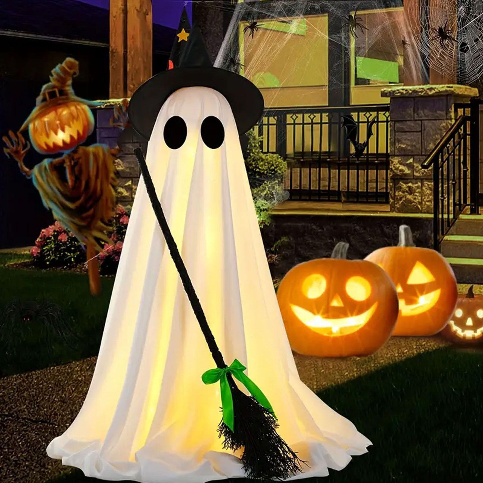 Świecące dekoracje duchy na ze – Outdoor Lighting Halloween recenzja i cena