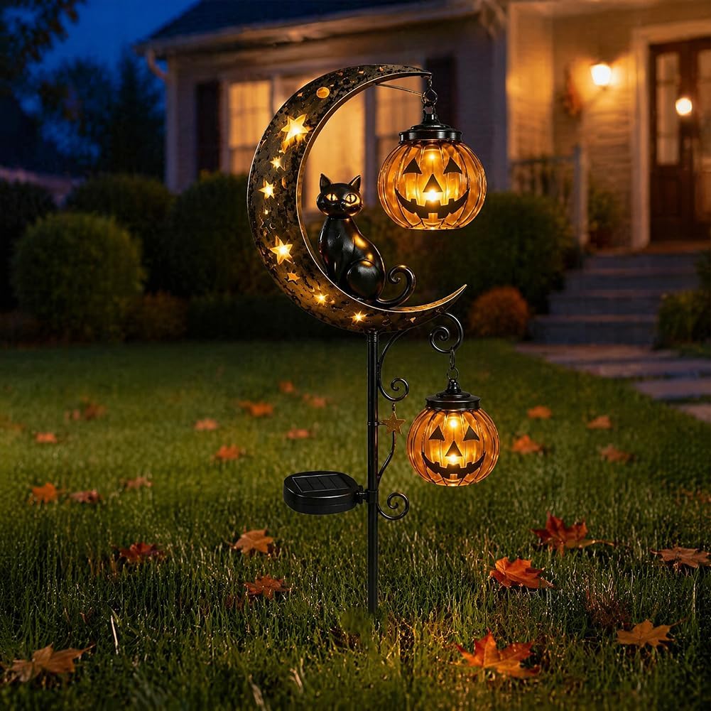 Solarna lampka ogrodowa z czar – Outdoor Lighting Halloween recenzja i cena