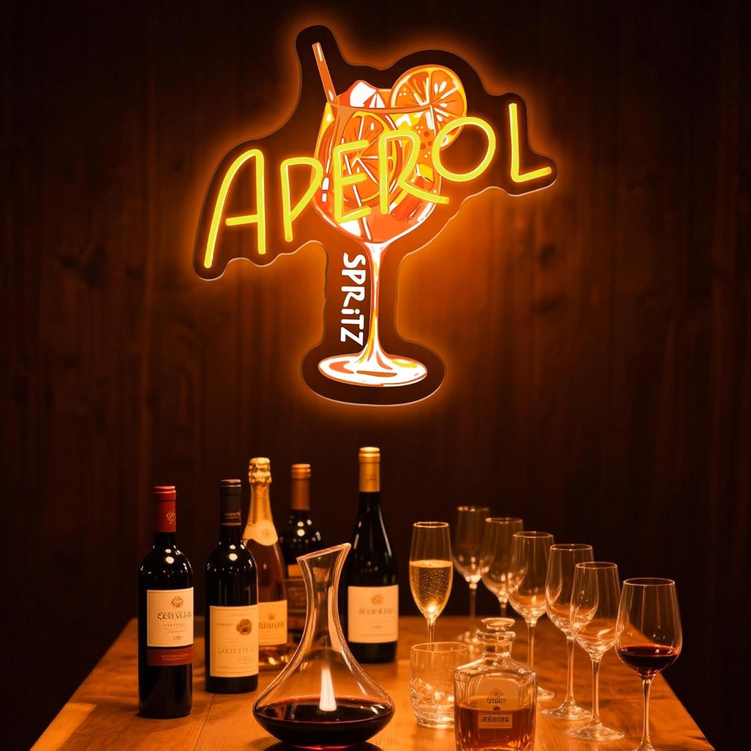 Neonowy Znak LED Orange/Aperol – Outdoor Lighting Restaurant recenzja i cena