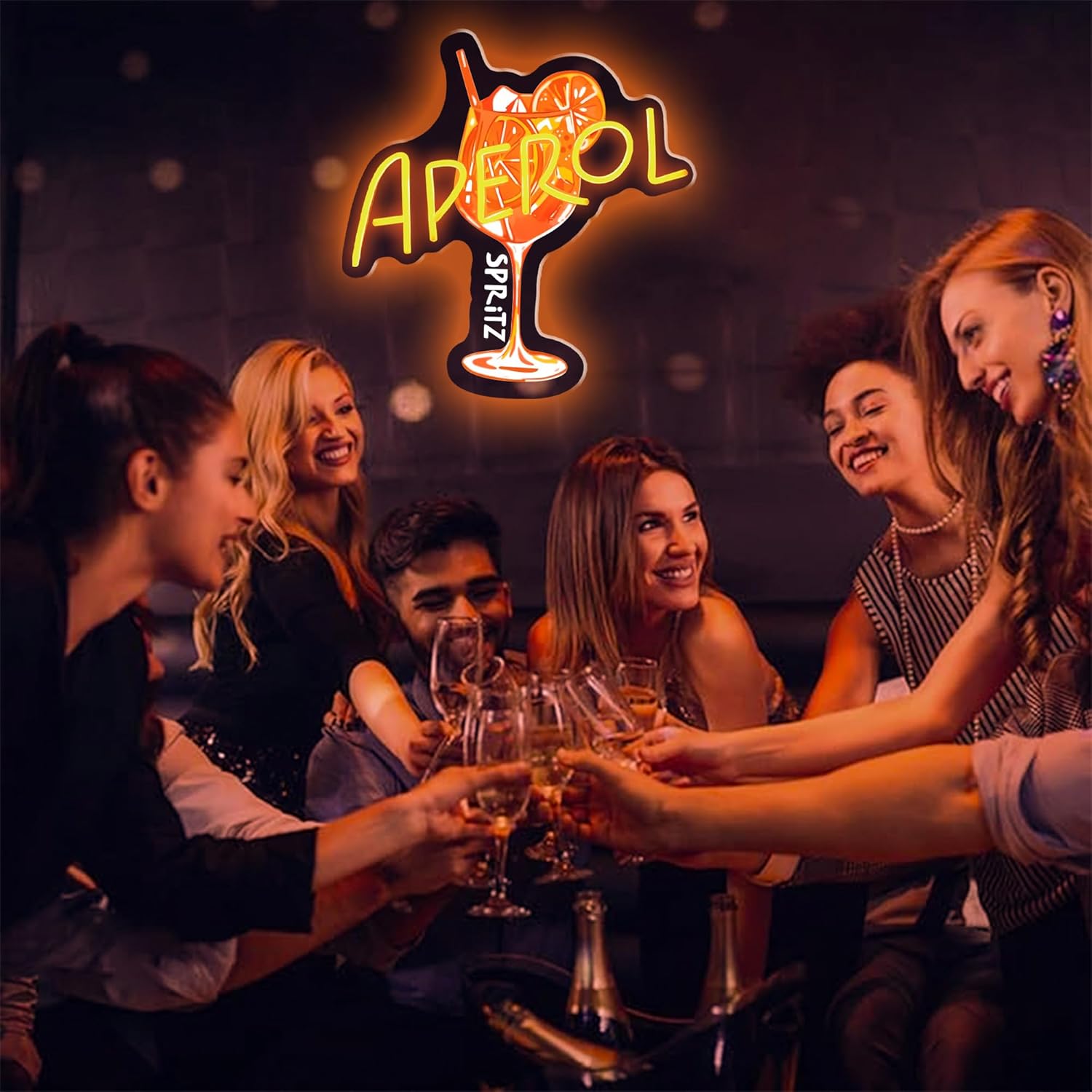 Neonowy Znak LED Orange/Aperol – Outdoor Lighting Restaurant recenzja i cena