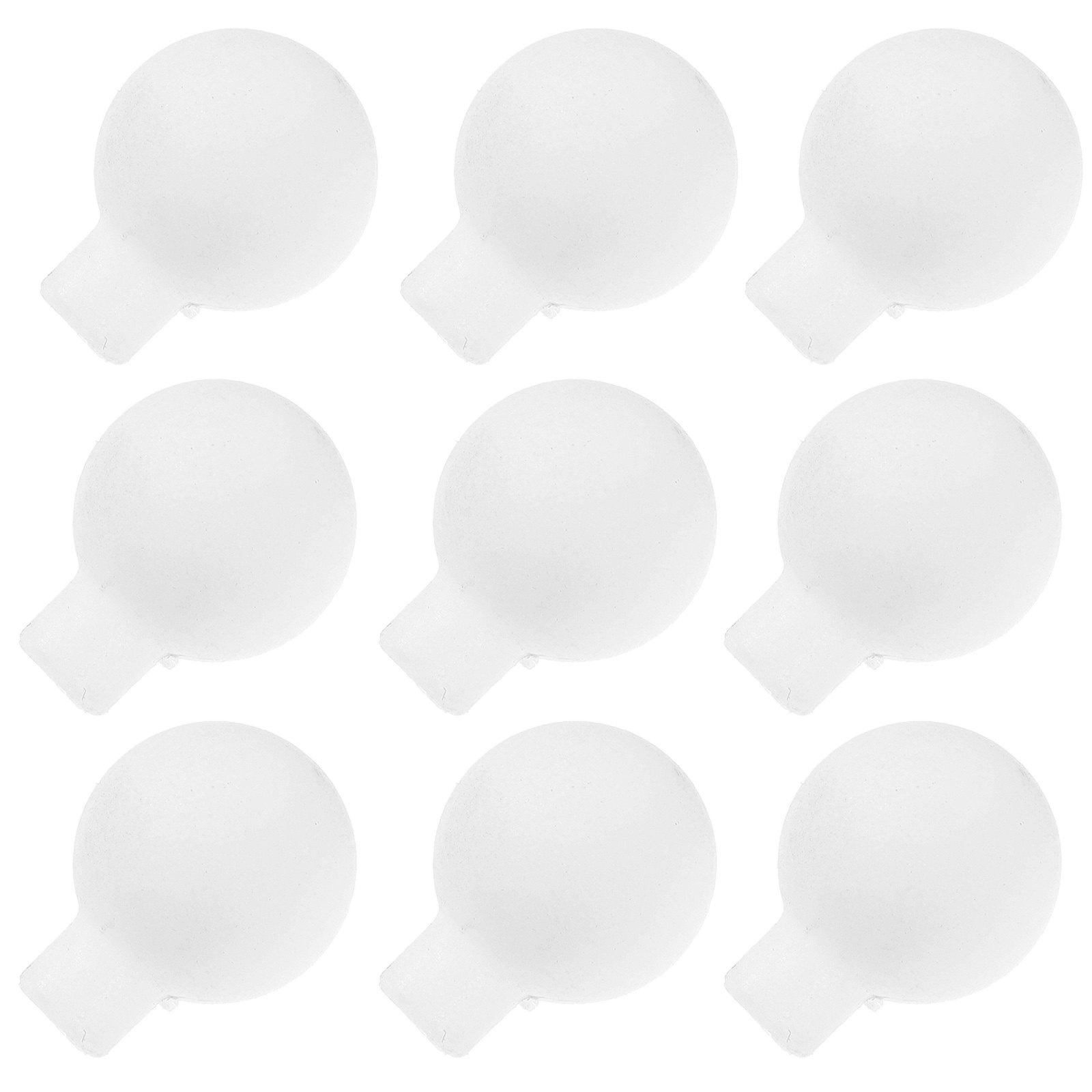 100 szt. Matowe szklane puste  – Outdoor Lighting Glass Replacement recenzja i cena