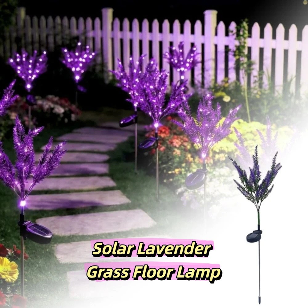 Fioletowa LED Solarna Lampka w – Outdoor Lighting Unit recenzja i cena