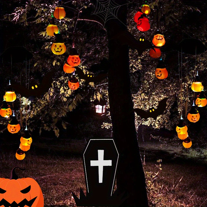 Lampki Solarne Halloween Czasz – Outdoor Lighting Halloween recenzja i cena