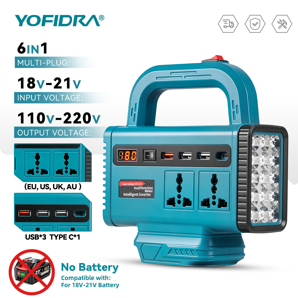 Przetwornica napięcia YOFIDRA  – Outdoor Lighting Battery Powered recenzja i cena