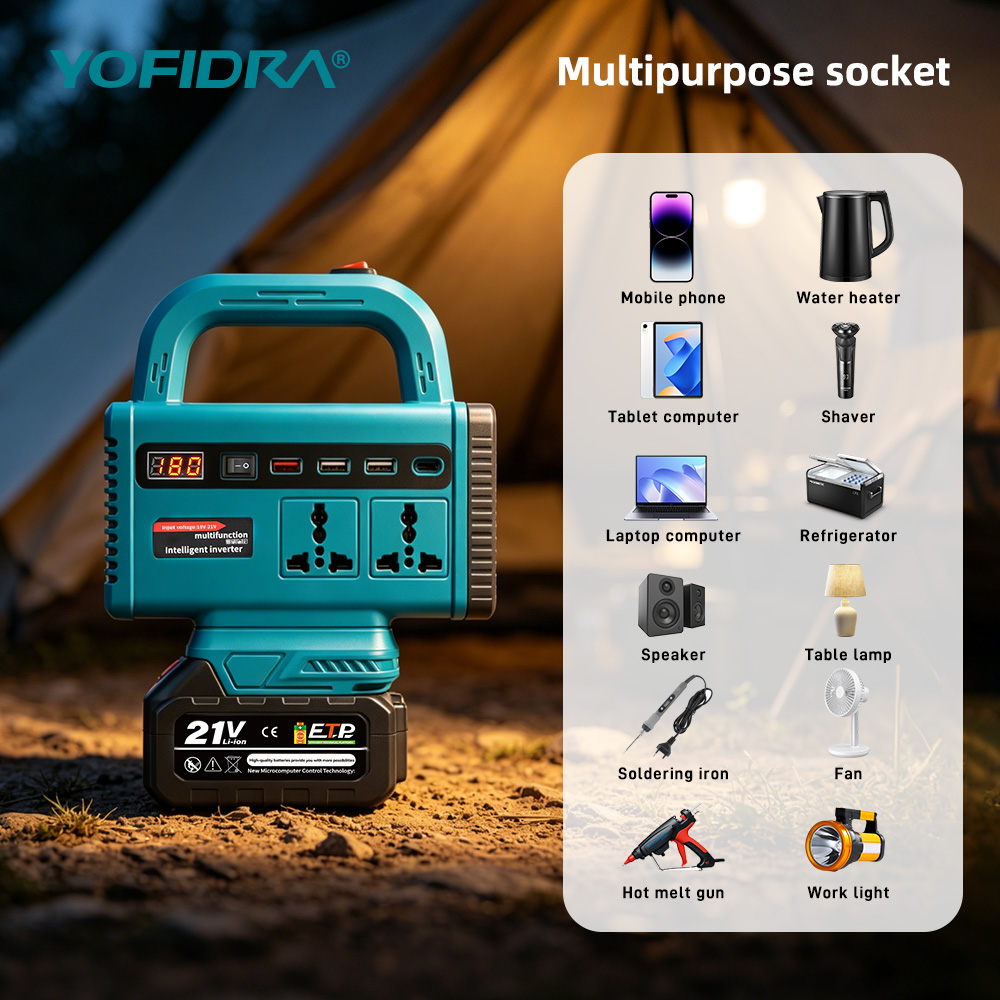 Przetwornica napięcia YOFIDRA  – Outdoor Lighting Battery Powered recenzja i cena