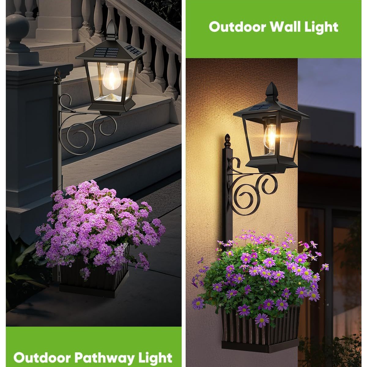Solarna lampa doniczka 2w1, ci – Outdoor Lighting Battery Powered recenzja i cena