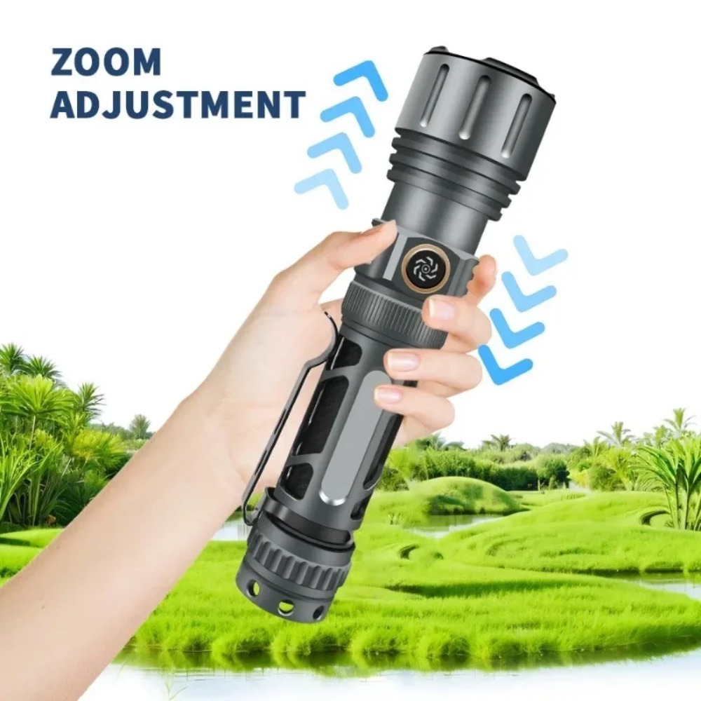 Super Jasna Latarka Przenośna  – Outdoor Lighting Rechargeable recenzja i cena
