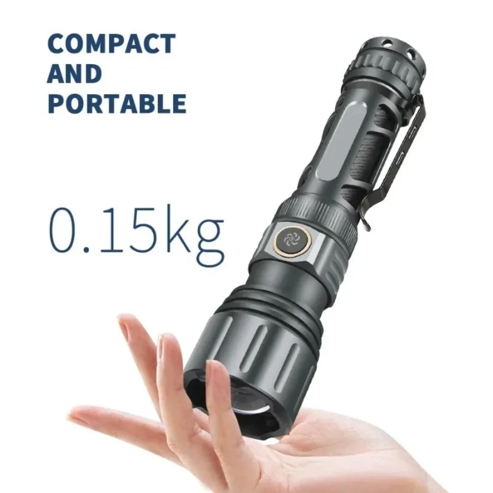 Super Jasna Latarka Przenośna  – Outdoor Lighting Rechargeable recenzja i cena