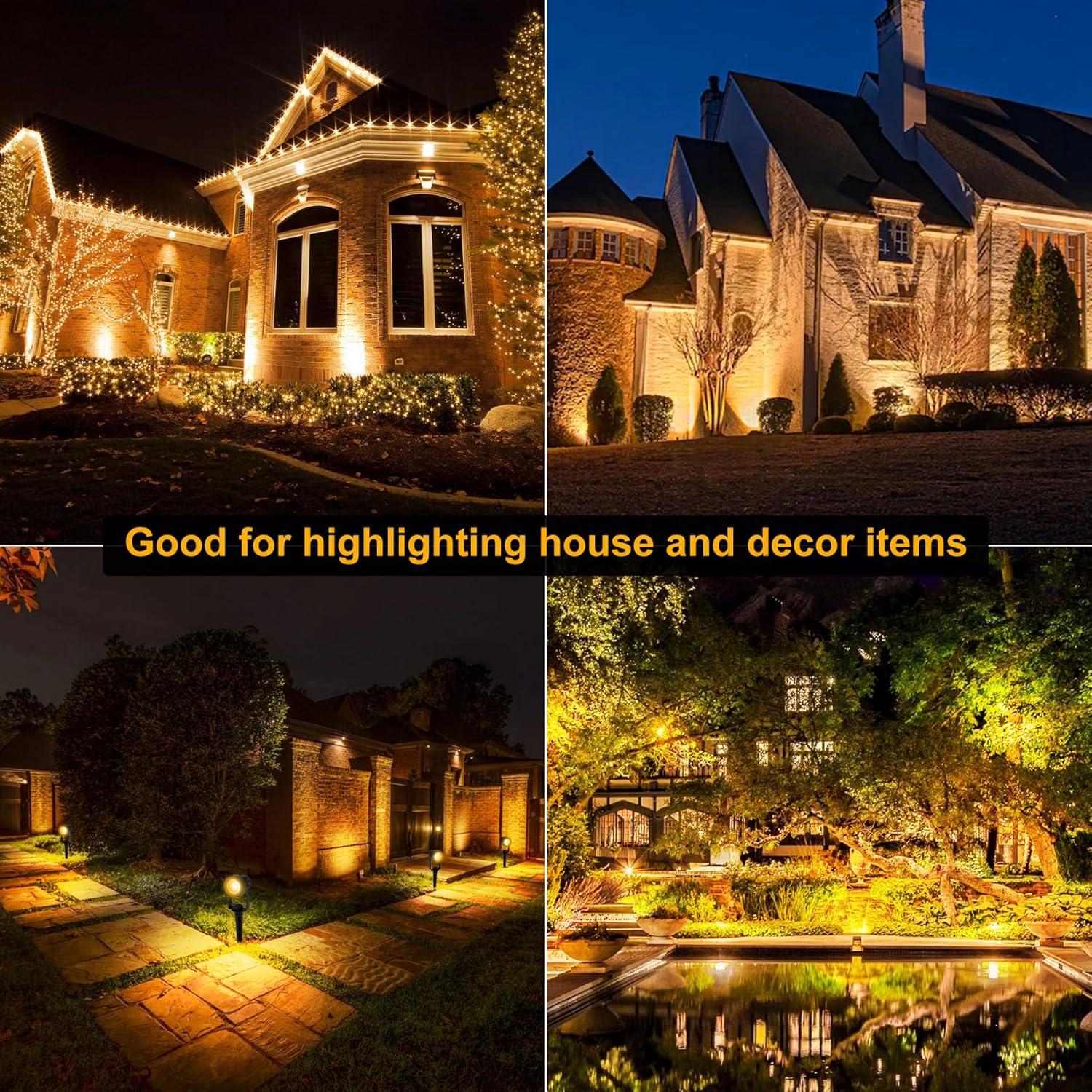4/6/8 diod LED 3000K reflektor – Outdoor Lighting Uk recenzja i cena