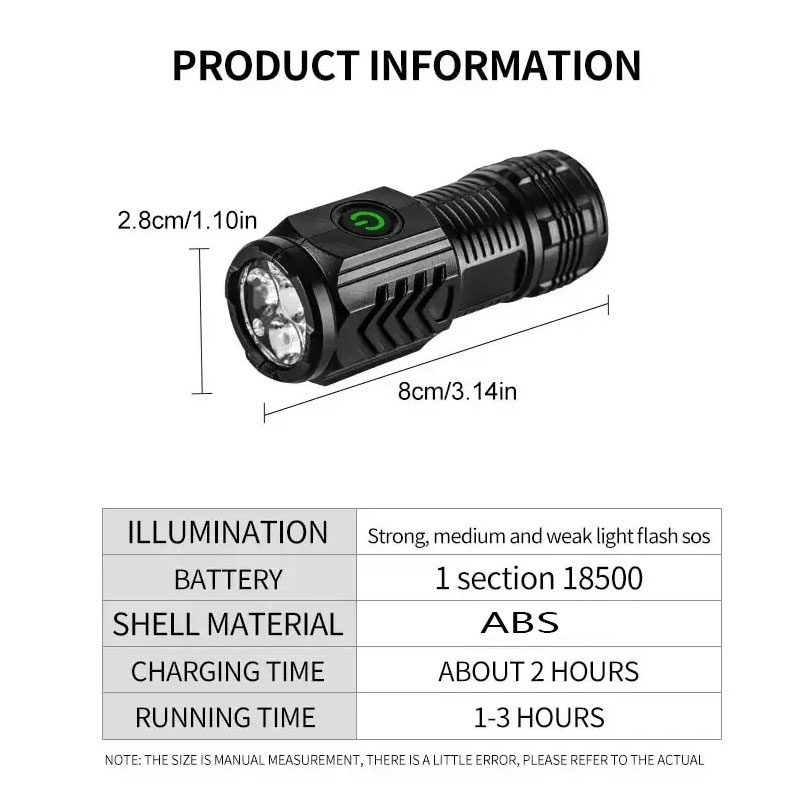 Mini latarka 3LED z klipsem do – Outdoor Lighting B&Q recenzja i cena
