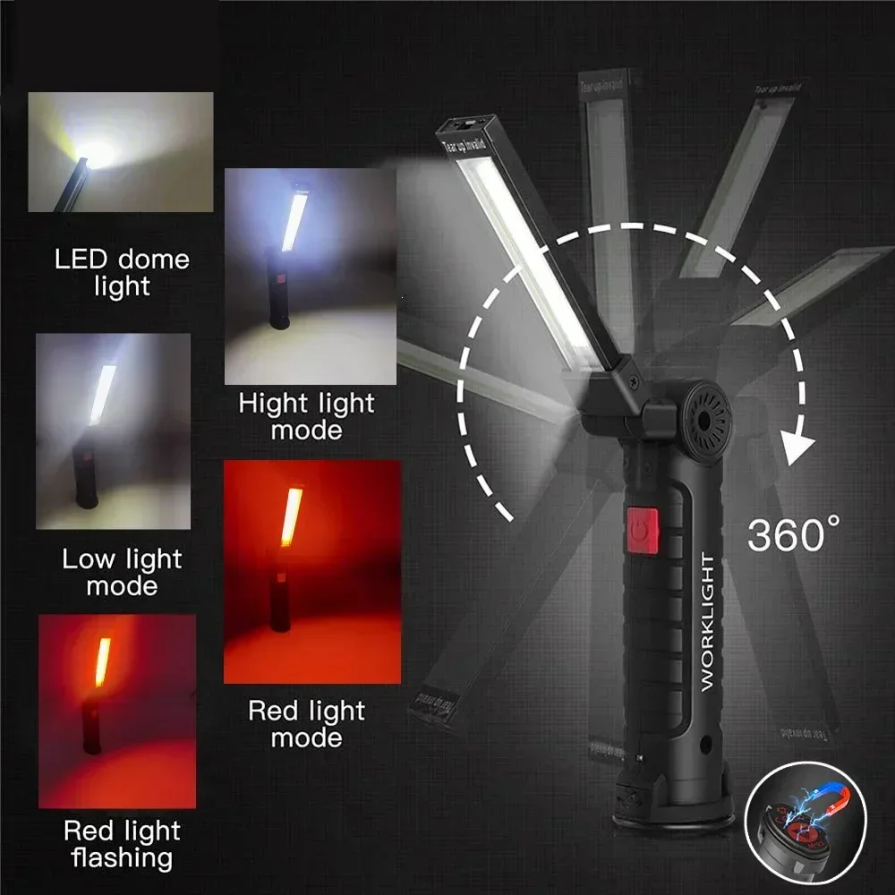 Latarka LED COB, ładowana prze – Outdoor Lighting B&Q recenzja i cena