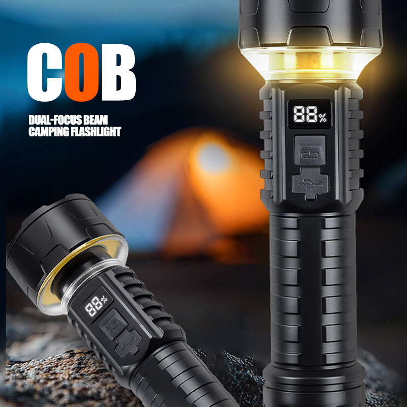 1/2 SZT./Zestaw Mocne Latarki  – Outdoor Lighting Battery Powered recenzja i cena
