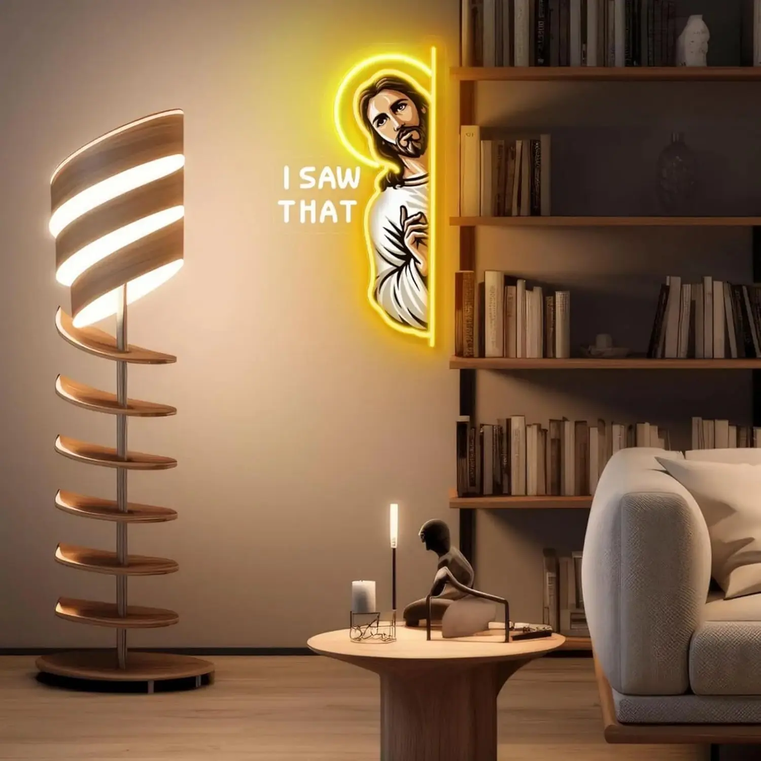 Neonowy znak LED z Jezusem, wi – Outdoor Lighting Restaurant recenzja i cena
