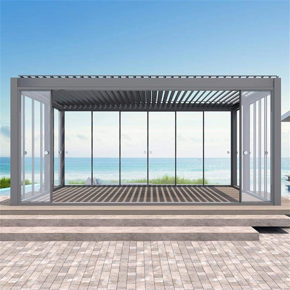 Aluminiowa pergola bioklimatyc – Outdoor Lighting Restaurant recenzja i cena