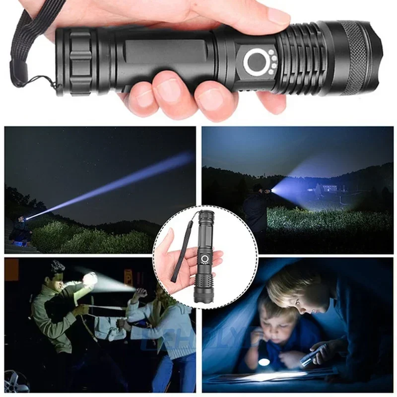 Latarka LED o dużej mocy XHP70 – Outdoor Lighting B&Q recenzja i cena