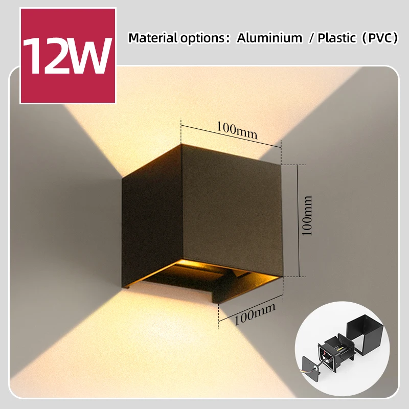 Lampa Ścienna LED 4/6/8/10W Ki – Outdoor Lighting Glass Replacement recenzja i cena